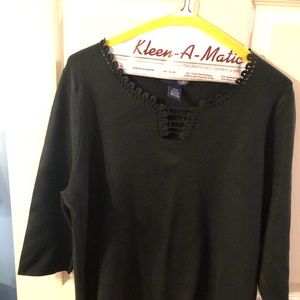 Navy light weight sweater